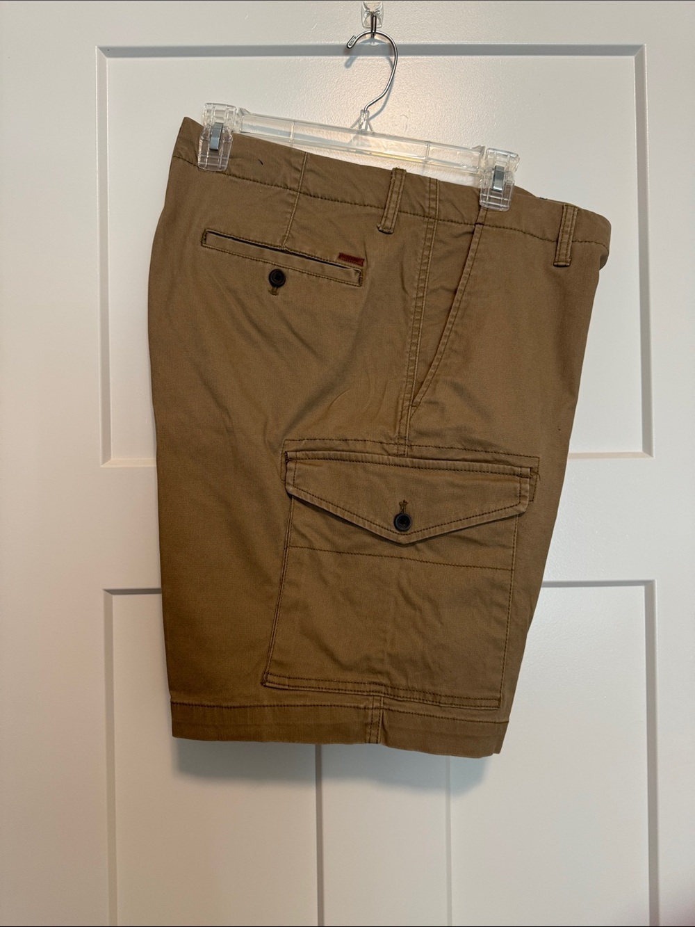 Chaps Men's Khaki Cargo Shorts
